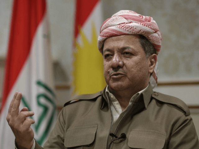 Kurdish president Massoud Barzani