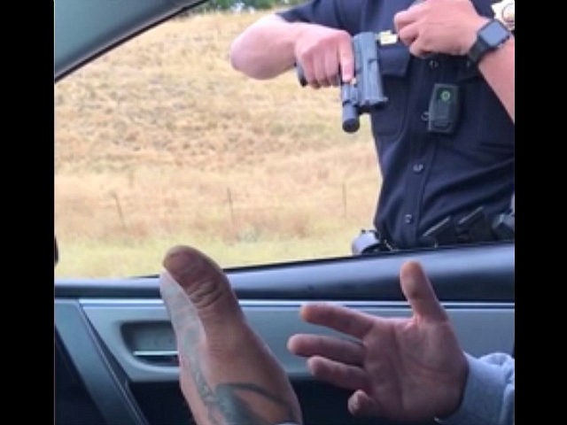 Officer Points Gun at Passenger for over Nine Minutes