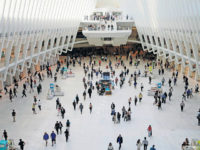 nyc-Oculus-Train-Station-world-trade-center-balcony-ap In this Thursday, June 15, 2017, photo, people walk inside the Oculus, the new transit station at the World Trade Center in New York. Researchers are gearing up to start recruiting 10,000 New Yorkers early next year for a study so sweeping it’s called “The Human Project.” They’ll be asked …