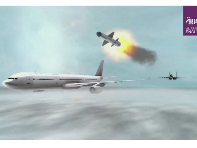 Saudi Arabia Broadcasts Animation of Fighter Jet Shooting Down Qatari Passenger Plane