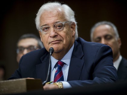 David Friedman, ambassador to Israel nominee for U.S. President Donald Trump, listens during a Senate Foreign Relations Committee confirmation hearing in Washington, D.C., U.S., on Thursday, Feb. 16, 2017. Friedman, the combative bankruptcy lawyer Trump tapped as his envoy to Israel, said he regretted using 'inflammatory rhetoric' during the divisive …