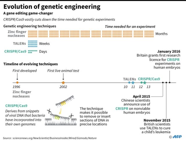 How new gene-editing technique CRISPR/Cas9 vastly cuts down the time needed for genetic en