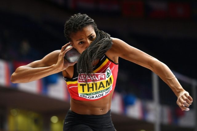 The favourite in the World Championship heptathlon is Belgium's Nafissatou Thiam, who is j