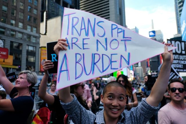 US President Donald Trump's recent announcement he is reinstating a ban on transgender peo