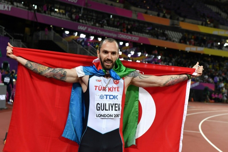 Turkey hails historic gold from Azeri-born sprinter Guliyev - Breitbart