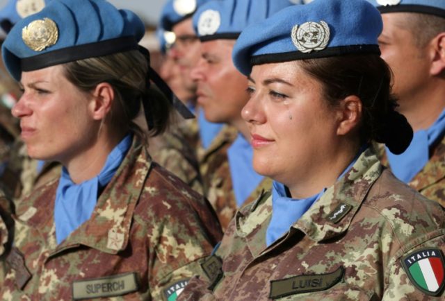 Members of the UN Interim Force in Lebanon (UNIFIL)
