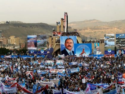 Yemen's former president Ali Abdullah Saleh remains the head of his General People's Congress party, whose 35th anniversary was marked with a mass rally in Sanaa on August 24