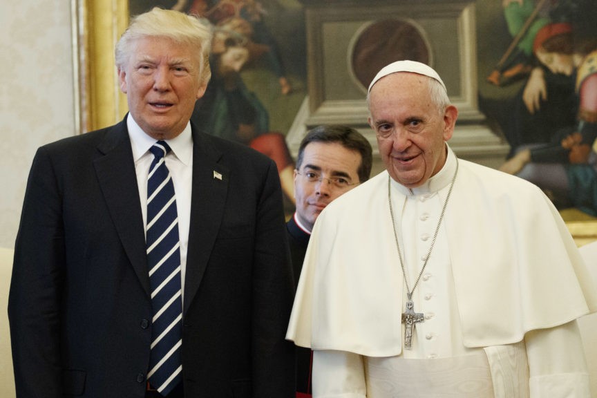 Donald Trump, Pope Francis