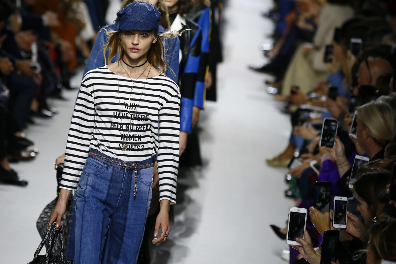 Dior Paris Show Puts Focus on Feminism: 'Why Have There Been No Great ...