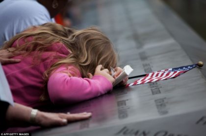 Child Mourns 9/11 AFP:Getty