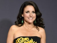 Juliabreastcancer Julia Louis-Dreyfus arrives at the 69th Primetime Emmy Awards in Los Angeles. Louis-Dreyfus says she has been diagnosed with breast cancer.