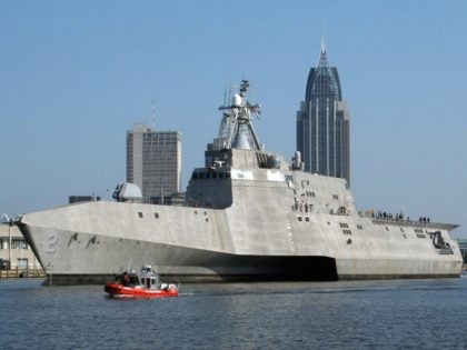 Littoral Combat Ship Mobile, Alabama (U.S. Navy. General Dynamics / Getty)