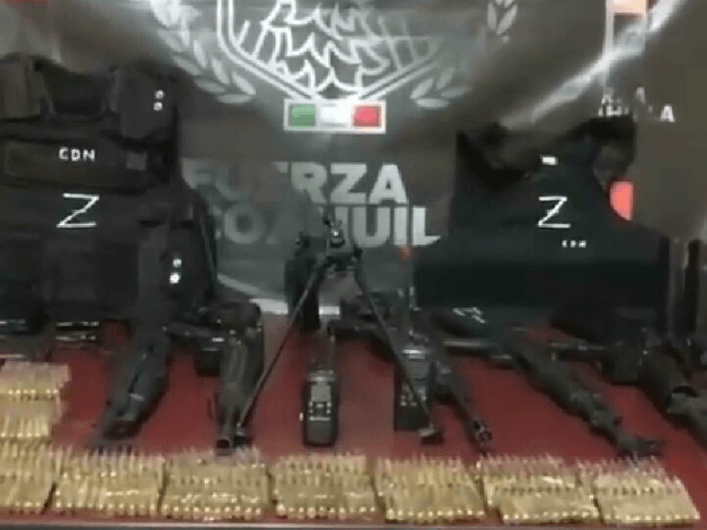 Los Zetas guns