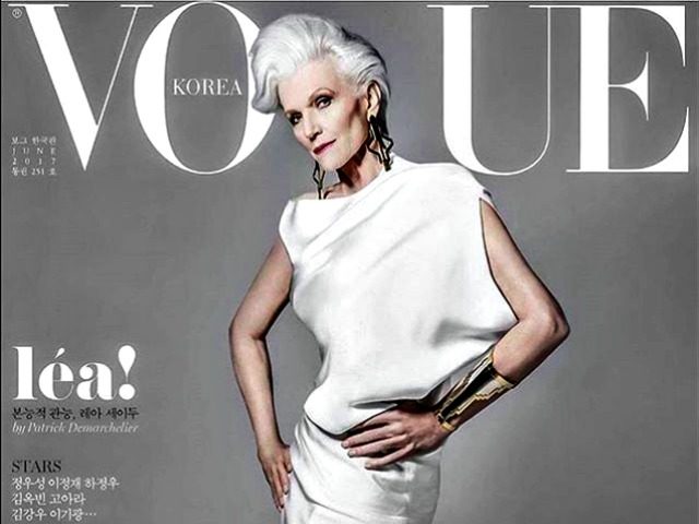 Maye Musk Korean Vogue