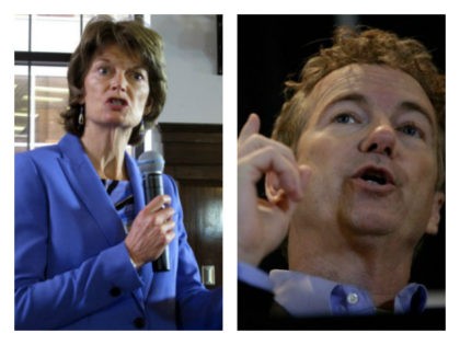 Rand Paul and Lisa Murkowski collage