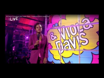 All four major broadcast networks – CBS, ABC, FOX, and NBC – halted their regularly scheduled programming for an hour Friday night to air a star-studded telecast funded by a social justice organization urging its viewers to “rethink the American high school.” Actress Viola Davis is seen in this screenshot.