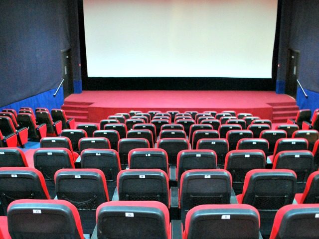 empty movie theater AFP