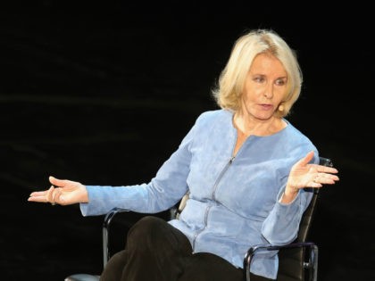 Writer Sally Quinn speaks onstage at The Lasting Impact of Anita Hill during Tina Brown's 7th Annual Women in the World Summit at David H. Koch Theater at Lincoln Center on April 8, 2016 in New York City. (Photo by Jemal Countess/Getty Images)