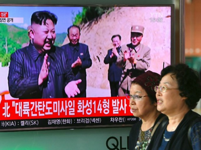 North Korean leader Kim Jong-Un hinted that he would hold off on plans to test-fire missil