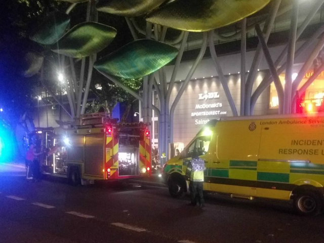 Panic in London Shopping Centre as Six Injured in 'Mass Acid Attack'