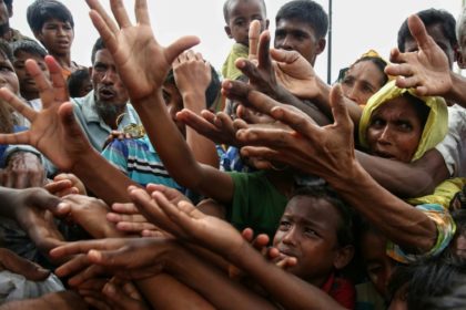 Tens of thousands of mostly Rohingya refugees have arrived in Bangladesh since violence erupted in neighbouring Myanmar on August 25, with some alleging massacres by security forces and Buddhist mobs