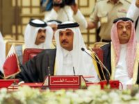 Qatar's Emir Sheikh Tamim bin Hamad al-Thani attends a Gulf Cooperation Council (GCC) summit in the Bahraini capital Manama on December 6, 2016