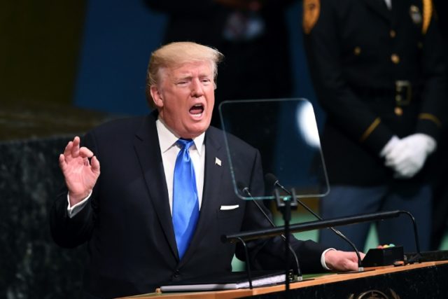US President Donald Trump delivered his maiden address to the UN General Assembly in New Y