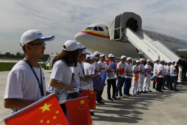 There was much fanfare as Airbus delivered its first long-haul A330 from the Tianjin compl