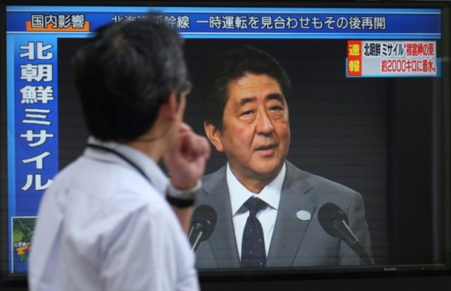 Polls suggest voters approve of Japanese Prime Minister Shinzo Abe's tough line on North K