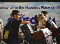 Passengers arrive at Los Angeles International Airport