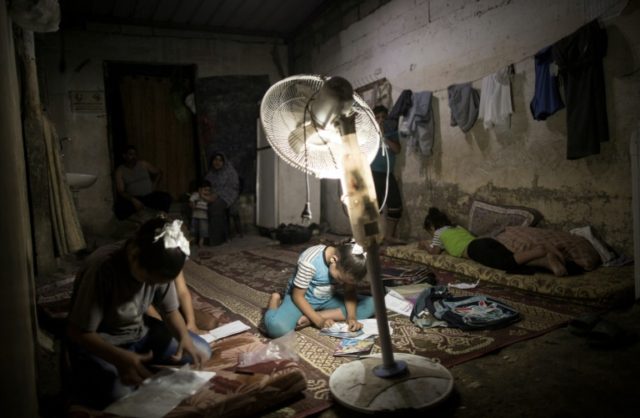 The impoverished Gaza Strip, where Palestinian prime minister Rami Hamdallah will visit ne