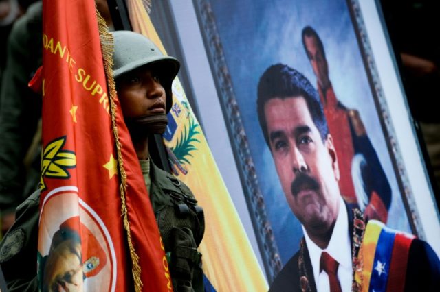 Maduro joined his army top brass at a military exercise near the northern city of Maracay,