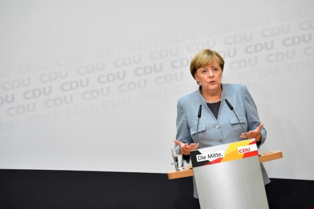 Investors are asking which way German Chancellor Angela Merkel will lean when forming a co