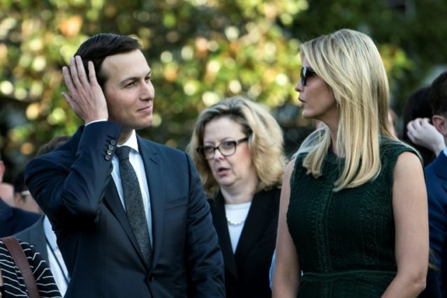 Senior presidential adviser and his boss's son-in-law Jared Kushner has been registered to