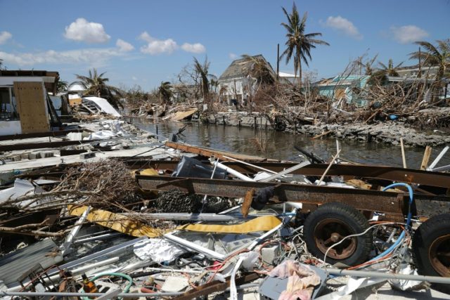 A quarter of homes in the Florida Keys were destroyed by Hurricane Irma after it made land