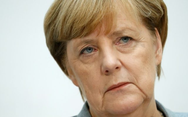 German Chancellor Angela Merkel implicitly criticized Trump during her camptaign for a fou