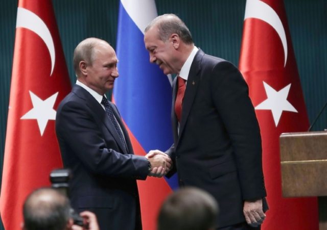 Erdogan, Putin agree joint push to end Syria war