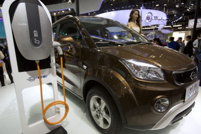 China sets target for electric car quota but delays rollout Photo The Associated Press