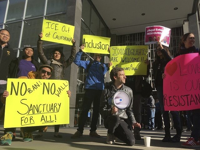 Sanctuary Policy Rally in San Francisco