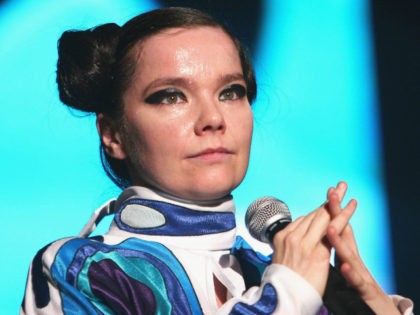 Bjork performs on stage at 'Live 8 Japan' at Makuhari Messe on July 2, 2005 in C