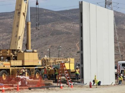 Border Wall Construction -- CBP Photo
