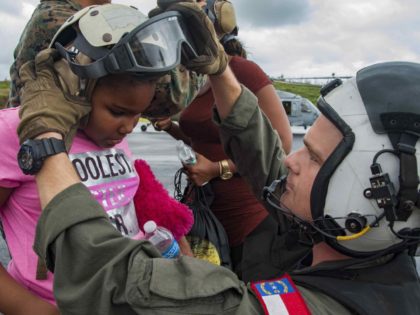 FEMA Navy rescue Puerto Rido (Photo by Mass Communication Specialist Seaman Taylor King/U.S. Navy via Getty Images)