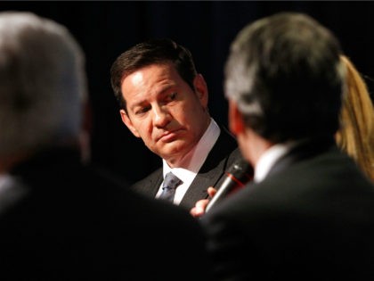 Mark Halperin (C) from Showtime's 'The CircusÕ participates in a panel discussion at the Showtime-presented finale reception and discusson of the second season of THE CIRCUS: INSIDE THE BIGGEST STORY ON EARTH at The Newseum on May 3, 2017 in Washington, DC. (Photo by Paul Morigi/Getty Images for Showtime)