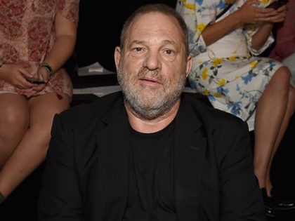 NEW YORK, NY - SEPTEMBER 13: Producer Harvey Weinstein attends the Marchesa fashion show during New York Fashion Week: The Shows at Gallery 1, Skylight Clarkson Sq on September 13, 2017 in New York City. (Photo by Nicholas Hunt/Getty Images For NYFW: The Shows