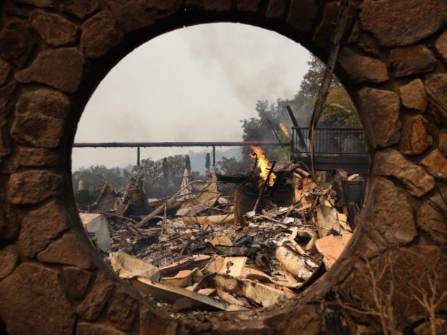 Napa Wine Country fires (Justin Sullivan / Getty)