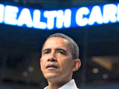 Obama, Healthcare Neon AP