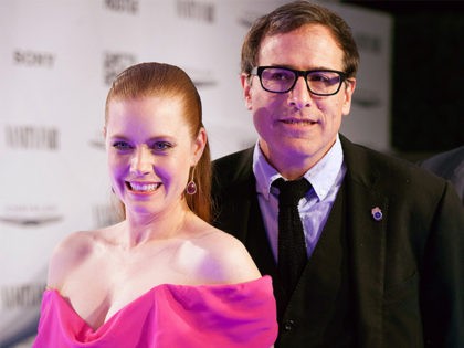 WEST HOLLYWOOD, CA - FEBRUARY 27: Amy Adams and David O. Russell arrive for the Vanity Fair Campaign Hollywood 'American Hustle' Toast Sponsored By Chrysler - Arrivals at Ago Restaurant on February 27, 2014 in West Hollywood, California. (Photo by Gabriel Olsen/Getty Images)
