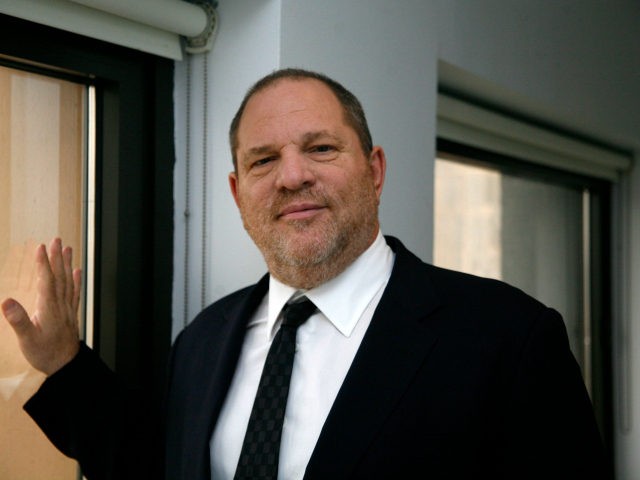 Harvey Weinstein, film producer and co-chairman of The Weinstein Company, is shown in New