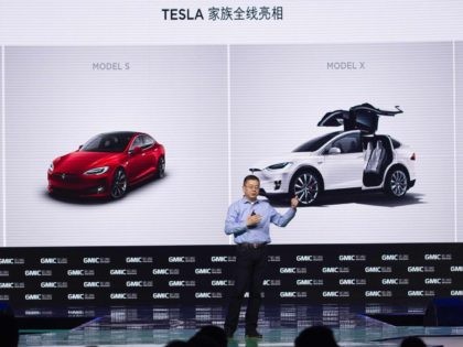 Tesla China (Nicolas Asfouri / AFP / Getty)
