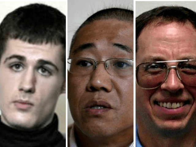 Three Americans Held N. Korea Wong Maye-E:AP-AFP